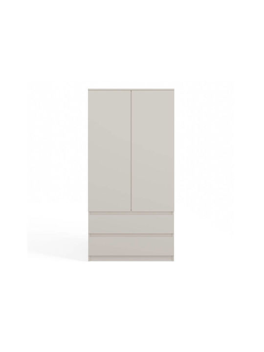 Double Door Wardrobe Kashmir 90x50x180cm
