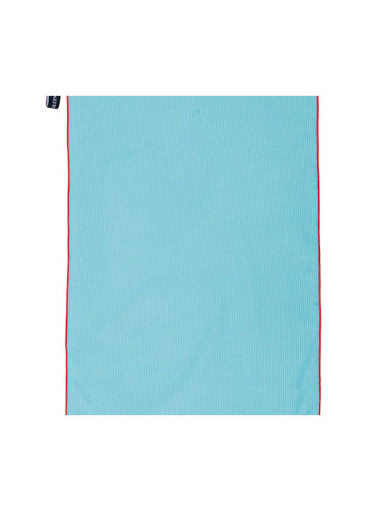 Greenwich Polo Club Essential Microfiber Blue Gym Towel with Carrying Case 45x90cm