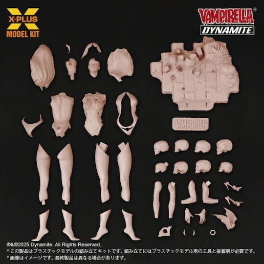 Vampirella Plastic Model Kit 1/8 Vampirella 3.0 Jose Gonzales Edition 23 Cm