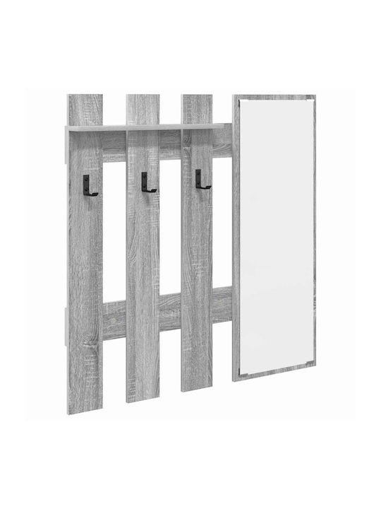 Hallway Furniture with Mirror & Hanger 100x10x100cm