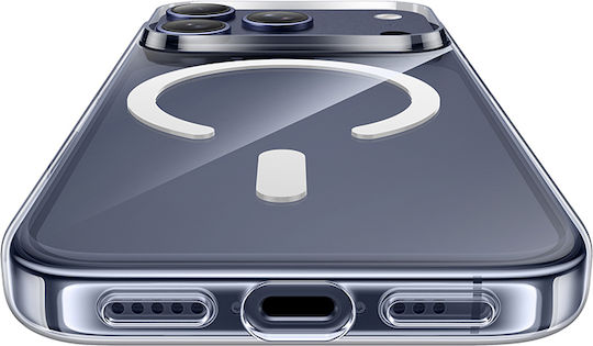 Hoco Silicone Transparent Back Cover (iPhone 17 Pro Max)