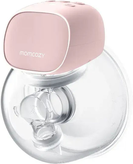 Momcozy S9 Pro Portable Double Breast Pump Battery BPA Free Pink 180ml