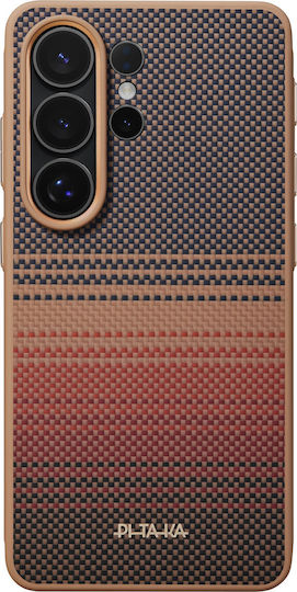 Pitaka Back Cover Aramid Fiber / Σιλικόνης 2mm Γκρι (Galaxy S26 Ultra)