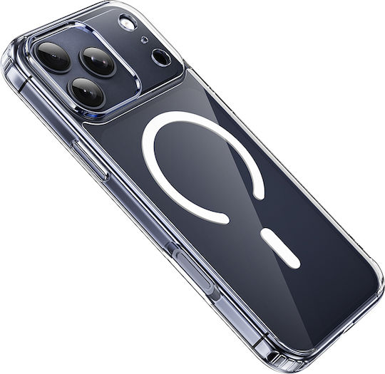 Hoco Magnetic Series Airbag Back Cover Silicone Transparent iPhone 17 Pro Max