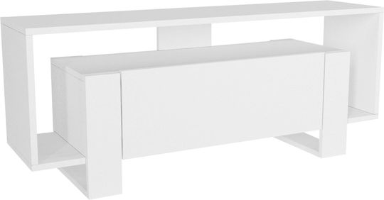 TV Stand Olbia White L120xD33xH48.6cm
