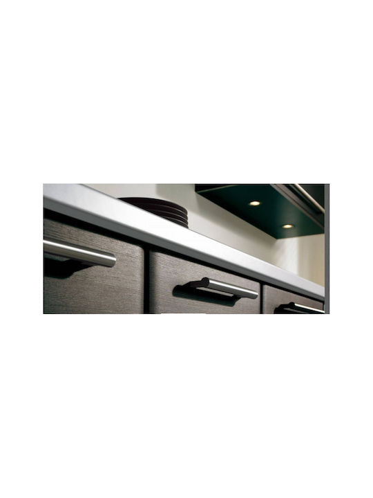 Import Hellas 4797 Handle Furniture made of Metallic in Black Color 156mm (Center Distance 96mm) 4797 1pcs