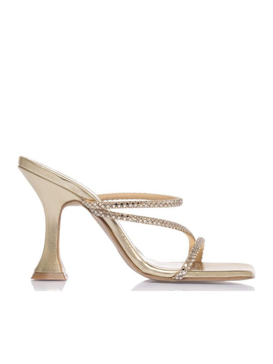 Leather Sandals Gold