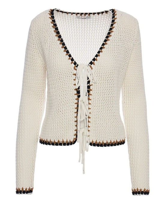 Women's Knitted Cardigan Off-white