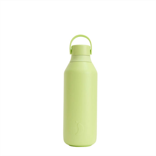 Chilly's Series 3 Thermosflasche Rostfreier Stahl BPA-frei 500ml Limelite
