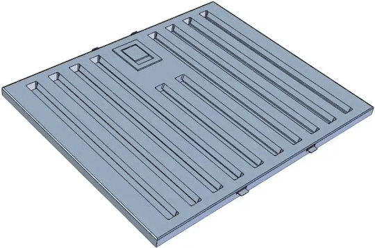 Airforce F300 NoDrop BL/A/75 Απορροφητήρας Καμινάδα 75cm Μαύρος
