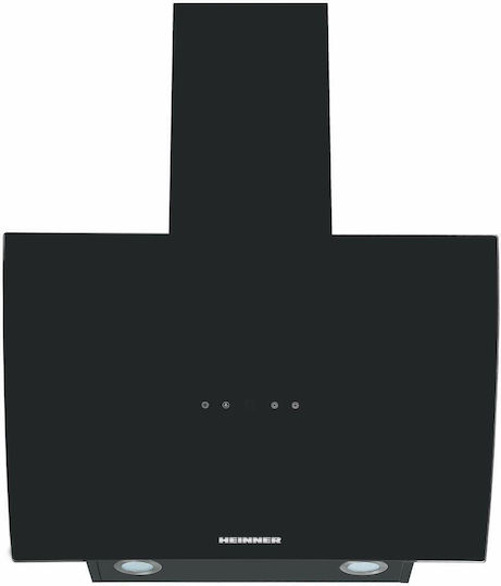 Heinner Șemineu Hotă 60cm Negru