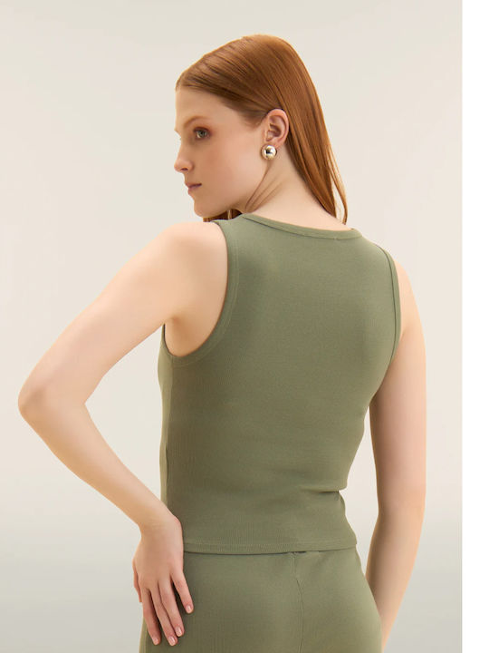 Freddy Khaki Women's Blouse