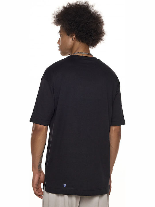 T-shirt Μαύρο