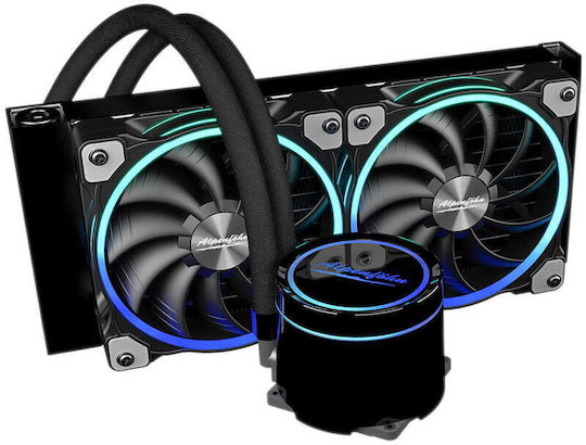 Alpenfoehn Gletscherwasser 240 ARGB Sisteme De Răcire Cu Apă AIO CPU Cu 2 Ventilatoare 120mm