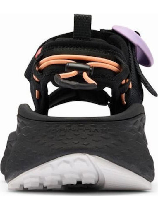 Konos Women's Flat Sandals Sporty Black