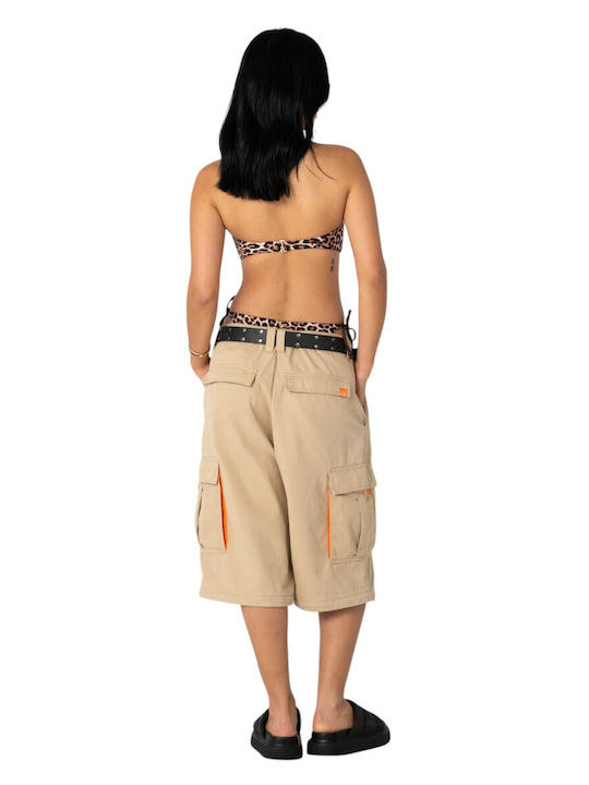 Cargo Trousers in Baggy Leg Style Abbey Stone