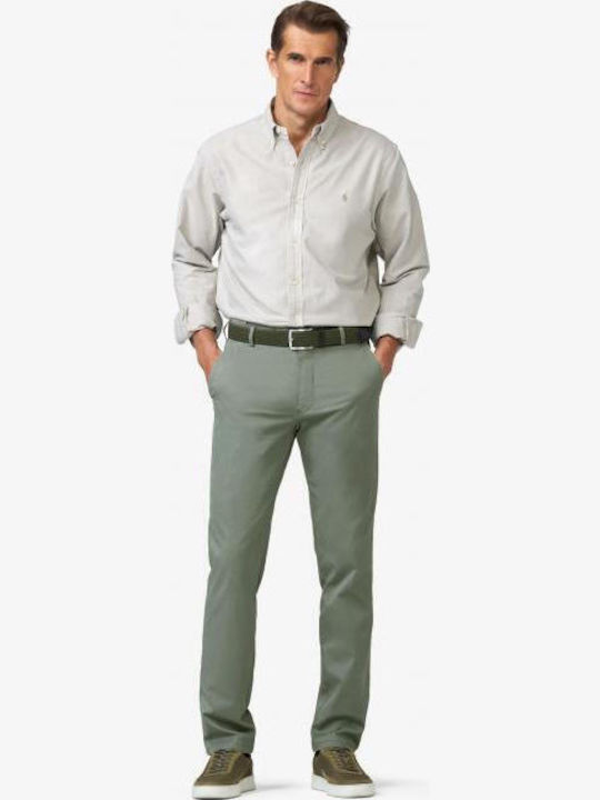Pantaloni Barbati Chino Verde Măsliniu