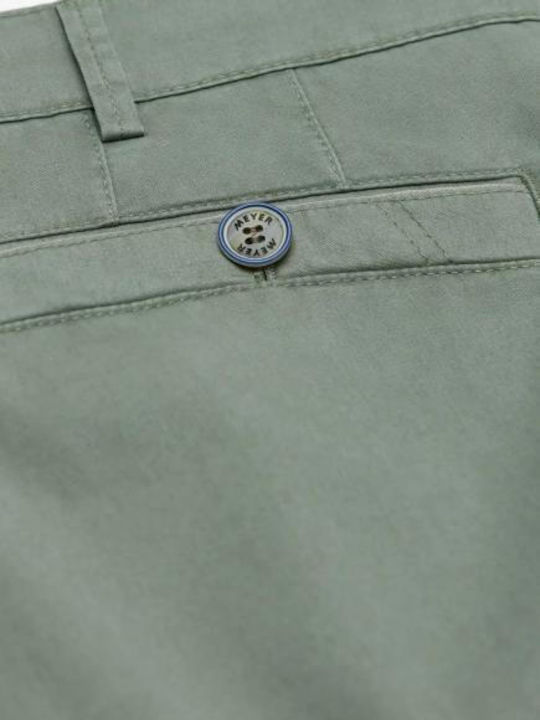 Pantaloni Barbati Chino Verde Măsliniu
