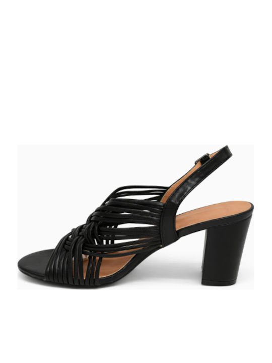 Black Sandals SP-OR093-26SA-Black