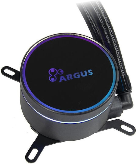 Inter-Tech LC-240 Water Cooling System AIO CPU with 2 120mm Fans and ARGB Lighting