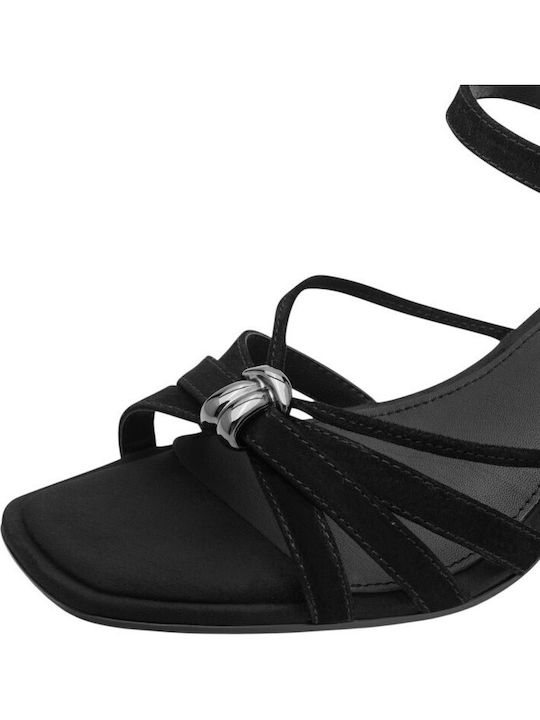 Leather Sandals Black