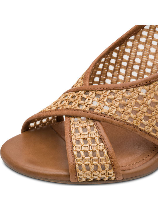 Sandals Cognac