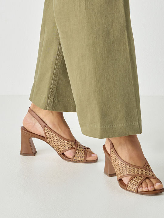 Sandals Cognac