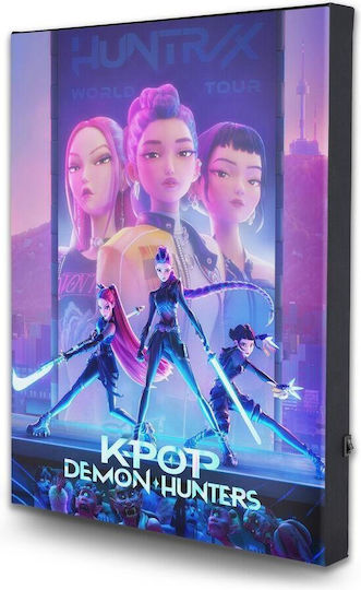 K-pop Demon Hunters Light Canvas 40x30 Cm