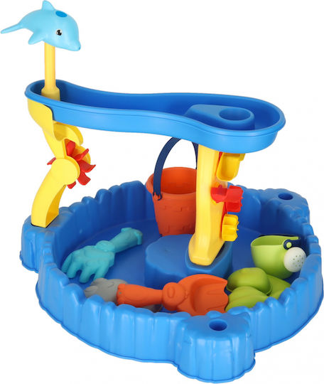 ikonka Sandbox Play Toy Blue for Ages 3+