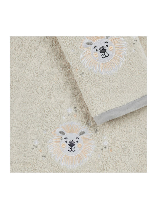 Das Home Set of baby towels 2pcs Taupe Weight 420gr/m²