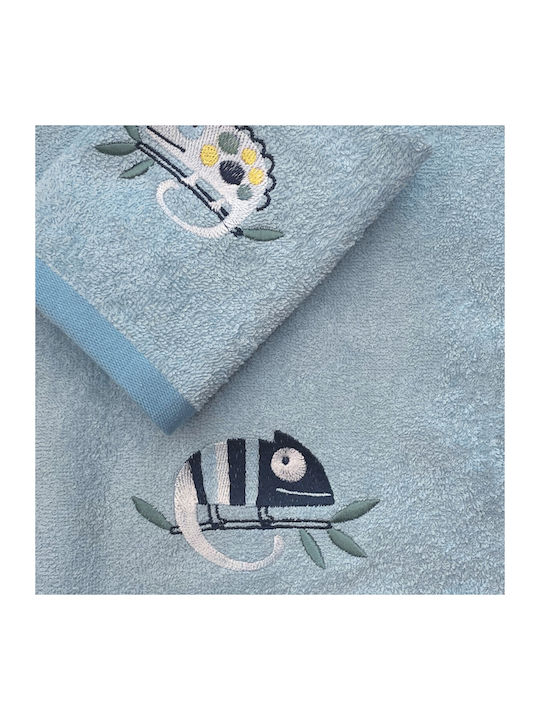 Das Home Σετ Βρεφικές Πετσέτες 2τμχ 4935 Blue Βάρους 420gr/m²