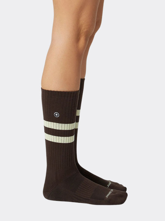 Jimmy Lion Athletic Brown Socks
