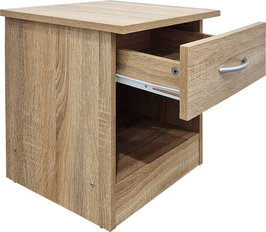 Bedy Ξύλινο Μπεζ 40x34x42cm 383-000125
