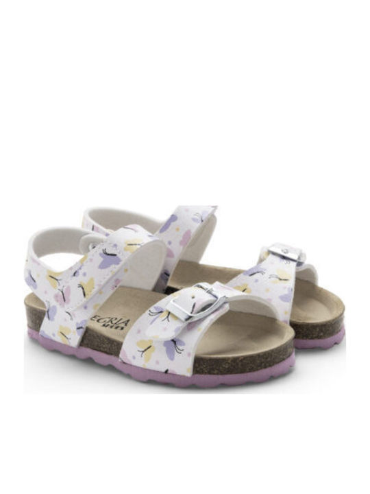 Kids' Anatomic White Sandals