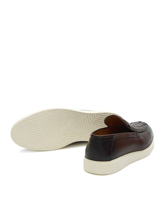 Men's Loafers in Brown Colour