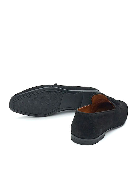 Men's Moccasins in Black Colour