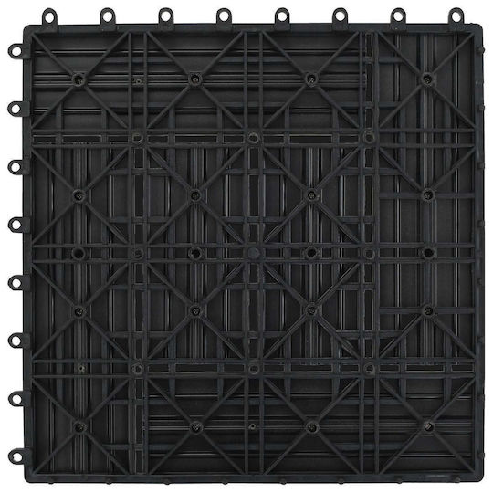 vidaXL Material for Garden Flooring from WPC 30x30cm 11 Pieces
