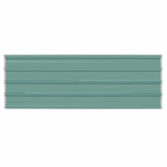 vidaXL Garden Fencing Material Made of Steel 129x45x45cm 12 Pieces Green