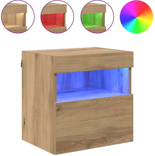Wooden Brown Bedside Table 40x30x40cm