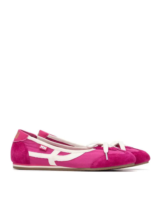 Women's Ballerina Shoes in Fuchsia Colour