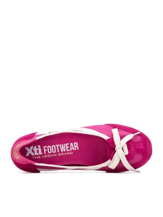 Women's Ballerina Shoes in Fuchsia Colour