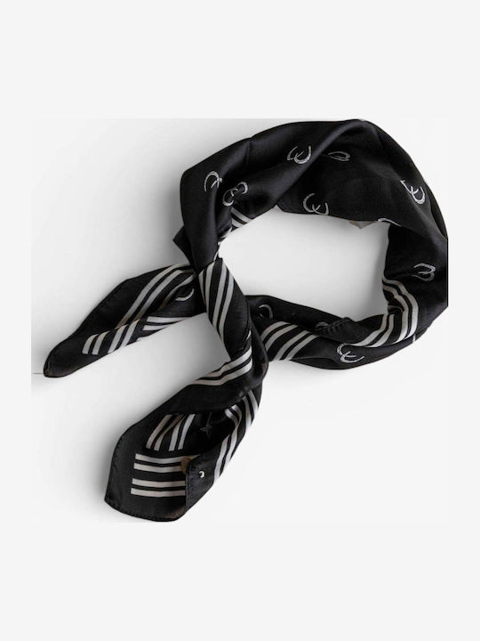 Fragola Women's Silk Shawl Black