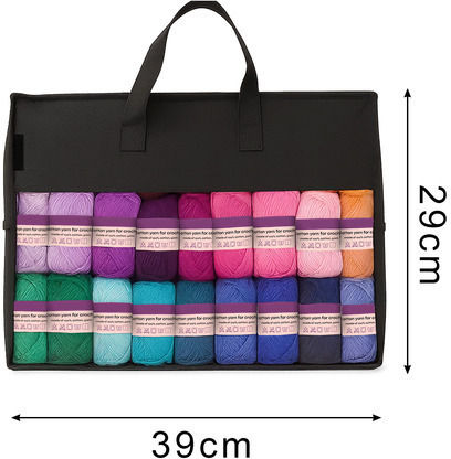 Set De Croșetat XXL Zola 113 Piese 40 Bobine 9 Croșete 2-6 Mm Ace Foarfece Alte Accesorii Multicolore