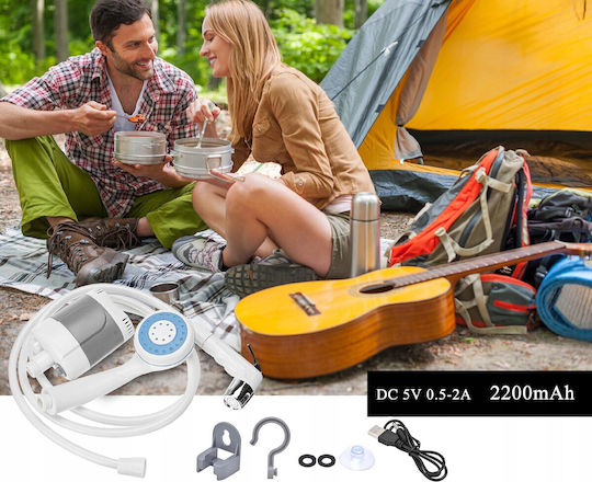 Duș Cu Baterie Pentru Camping