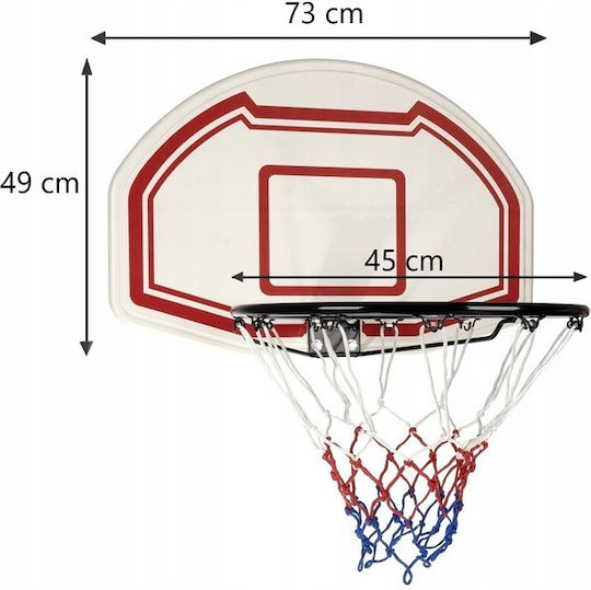 Baschet Hoop Cu Backboard Și Plasă