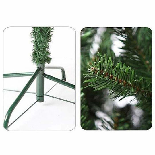 Christmas Tree Siks 1.8 M Set 45 Decoration Accessories Included 100 Led Lights Installation