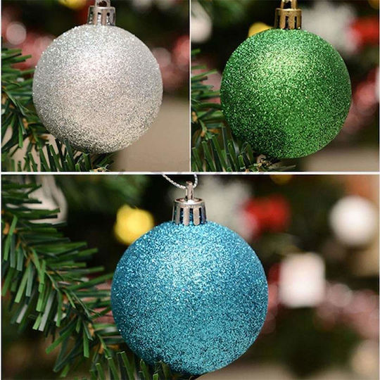 Christmas Tree Siks 1.8 M Set 45 Decoration Accessories Included 100 Led Lights Installation