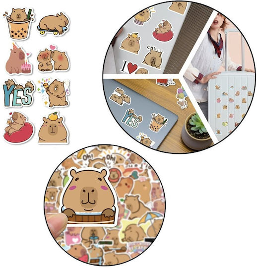 Lean Toys Αυτοκόλλητα Set 50τμχ