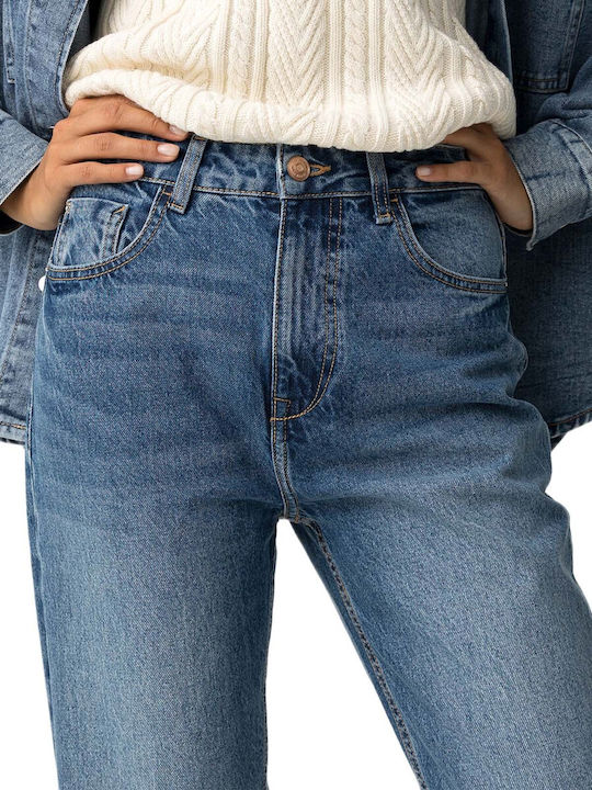 High Rise Women's Jean Pants in Mom Fit