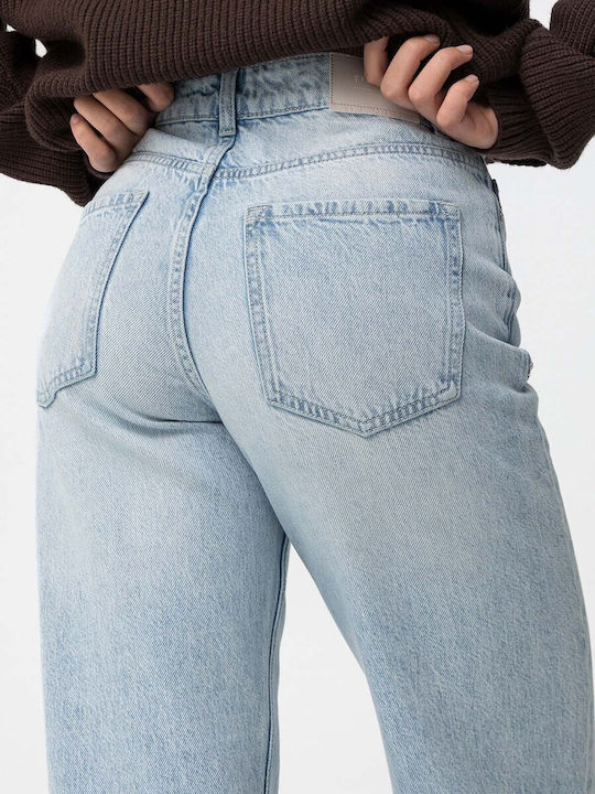 Ψηλόμεσο Γυναικείο Jean Παντελόνι σε Wide Γραμμή